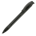 Stylo en plastique fabriqué dans l’UE avec recharge Jumbo, encre bleue couleur noir