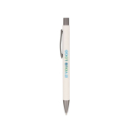 Stylo à bouton-poussoir en papier durable de plusieurs couleurs vue principale