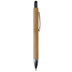 Stylo en bambou avec pointeur coloré pour écran tactile couleur noir cinquième vue