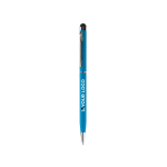 Stylo fin en métal de couleurs vives avec pointeur noir vue principale