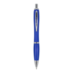 Stylo personnalisable en ABS antibactérien encre bleue Colors couleur bleu deuxième vue