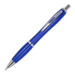 Stylo personnalisable en ABS antibactérien encre bleue Colors couleur bleu cinquième vue