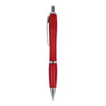 Stylo personnalisable en ABS antibactérien encre bleue Colors couleur rouge troisième vue