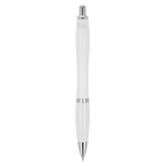 Stylo pour entreprise ABS antibactérien avec Encre Bleue Colors couleur blanc quatrière vue