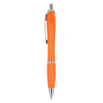 Stylo pour entreprise ABS antibactérien avec Encre Bleue Colors couleur orange troisième vue