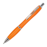 Stylo personnalisable en ABS antibactérien encre bleue Colors couleur orange cinquième vue