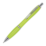 Stylo personnalisable en ABS antibactérien encre bleue Colors couleur vert lime cinquième vue