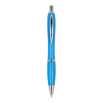 Stylo personnalisable en ABS antibactérien encre bleue Colors couleur bleu ciel deuxième vue