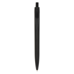 Stylo publicitaire classique avec clip en résine Encre Bleue PrintClip couleur noir deuxième vue