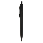 Stylo publicitaire classique avec clip en résine Encre Bleue PrintClip couleur noir troisième vue