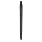 Stylo publicitaire classique avec clip en résine Encre Bleue PrintClip couleur noir quatrière vue
