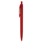 Stylo publicitaire classique avec clip en résine Encre Bleue PrintClip couleur rouge troisième vue