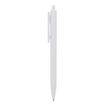 Stylo en plastique avec détails colorés en haut couleur blanc
