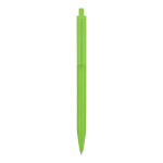 Stylo en plastique avec détails colorés sur le dessus deuxième vue