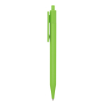 Stylo en plastique avec détails colorés sur le dessus troisième vue