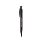 Stylo en plastique de couleurs avec finition soft-touch vue principale