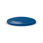 Frisbee en plastique avec design unicolore pour personnalisation couleur bleu foncé