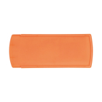 Boîte en plastique colorée et personnalisée avec 5 pansements Colors couleur orange deuxième vue