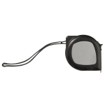 Mètre ruban de 5 mètres avec bracelet pour un transport facile couleur noir deuxième vue