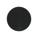 Aimant rond classique en plastique pour personnalisation couleur noir deuxième vue