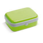 Boîte à lunch rigide en plastique avec designs colorés 1000 ml couleur vert lime