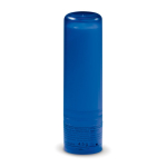 Baume à lèvres en tube coloré à personnaliser avec le logo Beauty couleur bleu