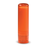 Baume à lèvres en tube coloré à personnaliser avec le logo Beauty couleur orange