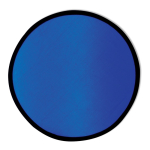 Frisbee pliable nylon disponible en plusieurs couleurs avec pochette couleur bleu