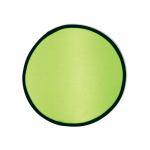 Frisbee pliable nylon disponible en plusieurs couleurs avec pochette couleur vert