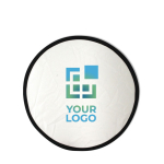 Frisbee pliable nylon disponible en plusieurs couleurs avec pochette vue principale