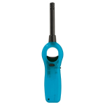 Briquet électronique rechargeable avec base de différentes couleurs couleur bleu transparent