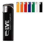 Briquet électronique rechargeable une couleur avec pointe argentée
