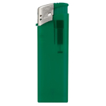 Briquet électronique rechargeable en couleurs translucides couleur vert