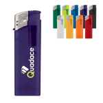 Briquet électronique rechargeable en couleurs translucides