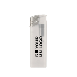 Briquet électronique rechargeable en couleurs translucides vue principale