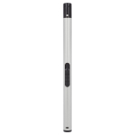Long briquet design droit en couleurs métalliques couleur argenté