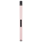 Long briquet design droit en couleurs métalliques couleur rose clair 