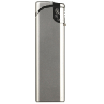 Briquet électronique argenté pour personnalisation couleur argenté troisième vue