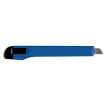 Cutter de plusieurs couleurs avec lame à 12 positions à accrocher couleur bleu foncé