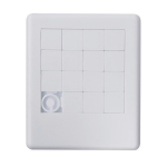 Puzzle pour publicité et merchandising avec image imprimée Enigma couleur blanc deuxième vue