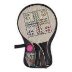 Set de 2 raquettes avec design pour 2 jeux différents couleur noir deuxième vue