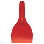 Grattoir à glace disponible en couleurs translucides couleur rouge deuxième vue
