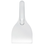 Grattoir à glace disponible en couleurs translucides couleur blanc deuxième vue