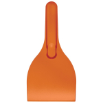 Grattoir à glace disponible en couleurs translucides couleur orange deuxième vue