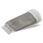 Gratte-neige personnalisé avec gant rembourré Adjust couleur gris