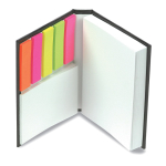 Bloc de post-its à couverture en briques de lait recyclées