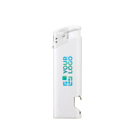 Briquet électronique 2 en 1 avec décapsuleur en bas vue principale