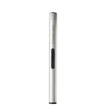 Long briquet en aluminium avec bouton sur le côté vue principale