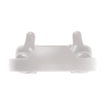 Support pour téléphone portable en forme de deux mains le tenant couleur blanc deuxième vue