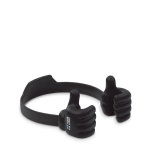 Support pour téléphone portable en forme de deux mains le tenant vue principale